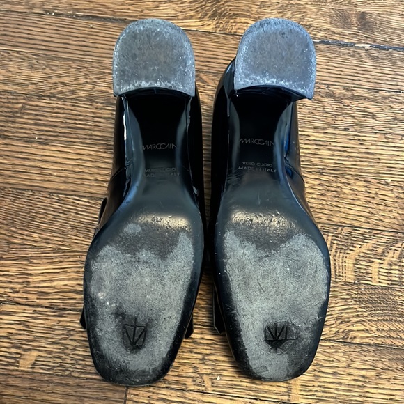 Marc Cain Black Patent Slip On Shoe - Picture 6 of 6